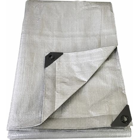 C TELO OCCHIELLATO PE USO ALIM.GRIGIO 6X10M 200GR (1/4)