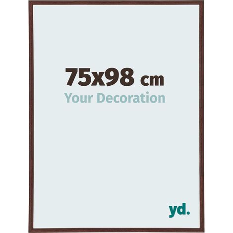 yd. - Cadre photo 75x98 - Brun - Plastique - Annecy