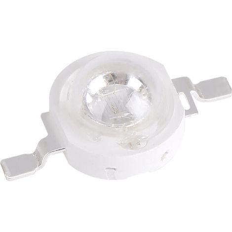 10 Pièces 3W UV395-400Nm LED Lumières Ultraviolettes Bleu Lumière Ultraviolette Diode électroluminescente Perles (1/4)