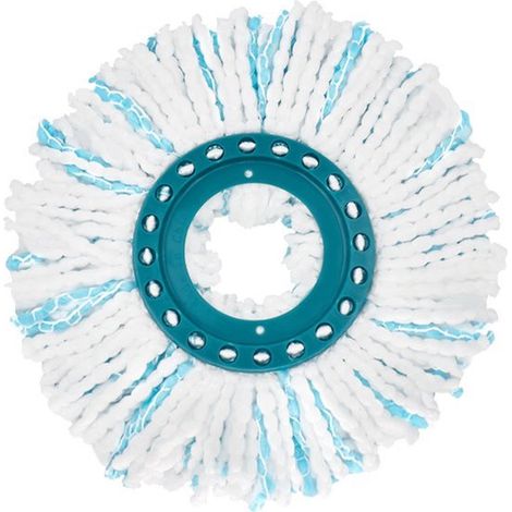 Lot de 2 recharges de balai – Compatibles avec systèmes de lavage – Têtes de rechange – Microfibre (1/5)