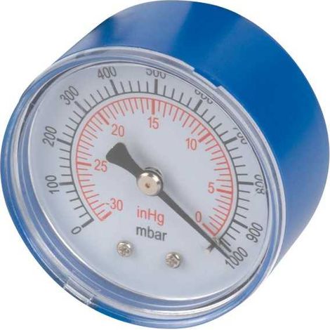 Manomètre pompe à vide axial