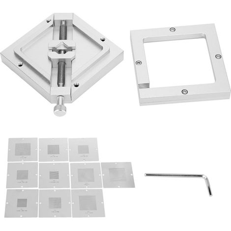 BGA Reballing Rework Station Diagonal Template for Computer CPU Phone Welder Kits HT&820990 (1/5)