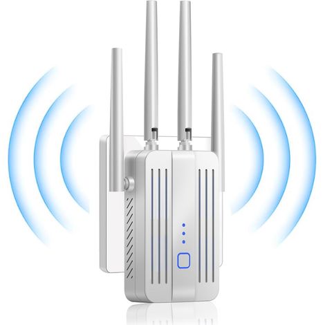 Amplificateur de signal Wi-Fi pour la maison : la portée du répéteur Internet couvre jusqu'à 9 995 pi² et plus de 45 appareils (1/5)