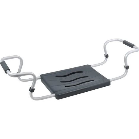 Asiento de bañera extensible grande 55-65cm Gris - Max 120kg MSV (1/5)