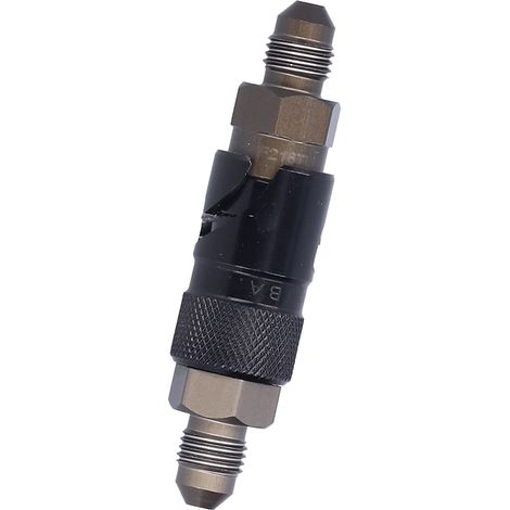 Raccord rapide AN3 en aluminium pour durite frein, huile, carburant, fluide - Connecteur fileté SW-21033-BL, bleu, haute performance (1/5)