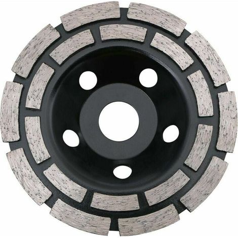 Diamond disc, diamond grinding disc 125 mm for grinding concrete, universal diamond grinding disc for grinding concrete, stone, granite screed, masonry, universal use 56Vingt MUMU (1/4)