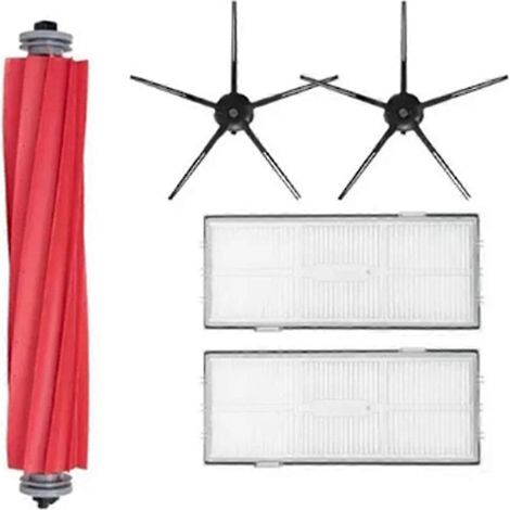 Filtre et lingette compatibles avec l'aspirateur robot Xiaomi Roborock S7. Accessoires et pièces de rechange pour la brosse principale. (1/5)