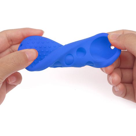 Housse de Protection Silicone Étui pour Chromecast Google TV Remote Contrôleur Bleu (1/5)