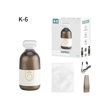 YWEI Produit de nettoyage multi-usages 02 - Mini aspirateur portable sans fil pour voiture, outil de nettoyage pour l'intérieur de la voiture (1/2)