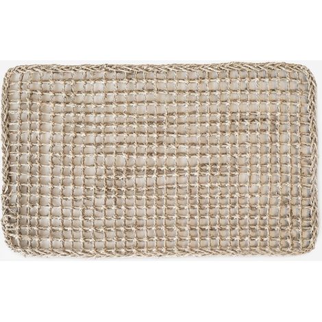 FELPUDO FIBRA NATURAL DISEÑO 60X35CM (1/2)