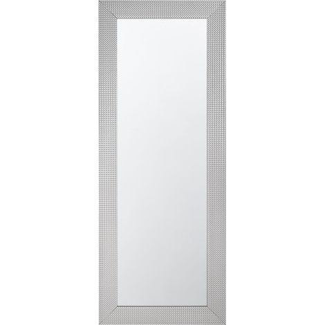 Wandspiegel DERVAL 50 cm 130 cm Silber (1/5)