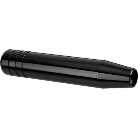 Universeller manueller Schalthebel aus Aluminium für Pkw, schwarz, 18 cm, ergonomischer Schaltknauf (1/5)