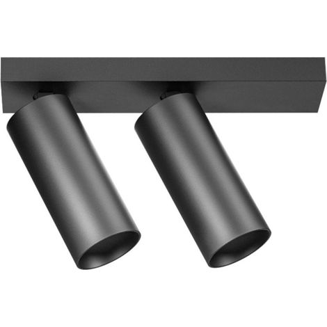 Plafoniera moderna gea led gfa1477c led orientabile alluminio soffitto