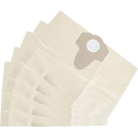 Pack de 5 bolsas para aspiradora - Capacidad 50 L - Compatible con aspiradora ASP50-ES