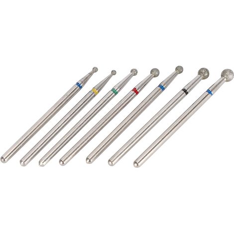 Embouts de perceuse multifonctions pour manucure et nail art, outil de meulage électrique (n° 02) (1/5)