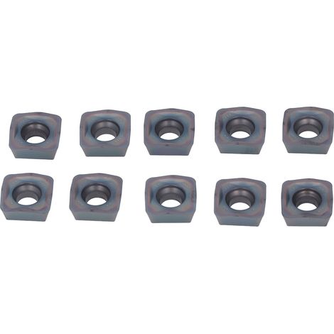 10 Plaquettes Carbure Tournage Fraisage CNC Bois Métal Outils de Coupe Lot DIY Tour Machine (1/5)