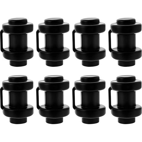 Capuchons De Pôle De Trampoline,Capuchons de poteaux pour poteaux de Filet de Trampoline, Filet de Sécurité Pièce de Rechange, Casquette de pôle (1/4)