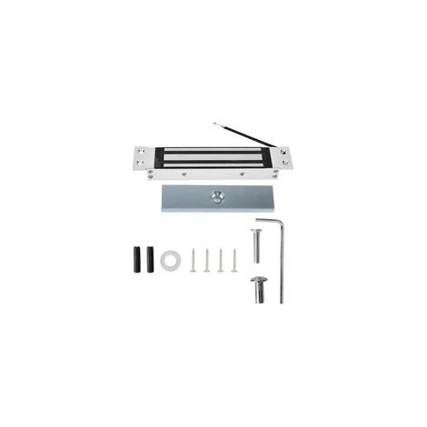 Cerradura electromagnética integrada, fuerza de sujeción de 180 kg CC 12 V, control de acceso electromagnético.