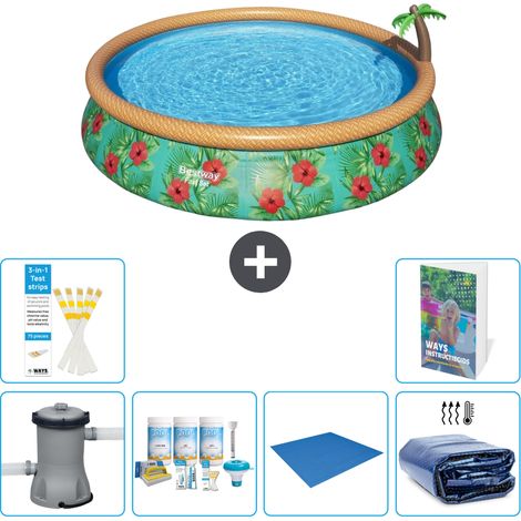 Bestway Piscina Bestway Fast Set Redonda - 457x84 cm - 7-piezas S289 (1/5)
