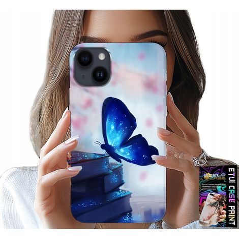 Custodia per iPhone 14 Plus - farfalla blu, farfalla, motivi da donna (1/5)