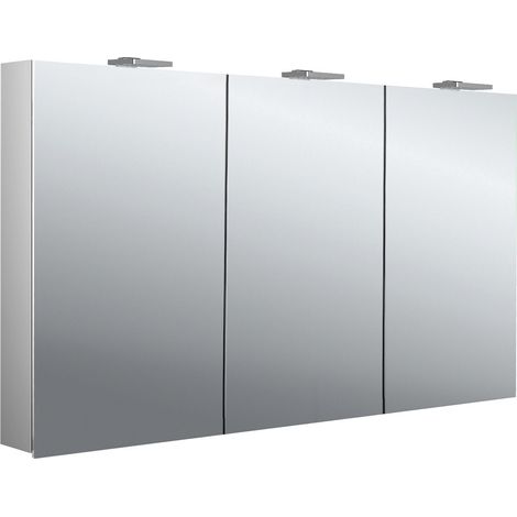 emco flat 2 style armoire à glace lumineuse LED avec 2 lampes à (1/5)