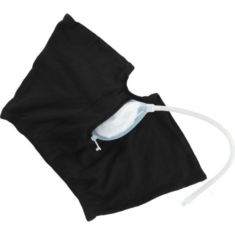 Sac urinaire portable pour homme, ceinture élastique, réutilisable, short, pour incontinence, personnes âgées (1/5)