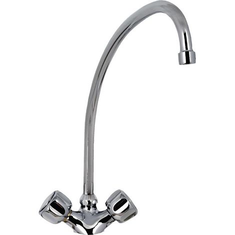 Robinet Mélangeur Monotrou Standard 2 Robinets - Col haut (Ø)18mm - 2 longueurs