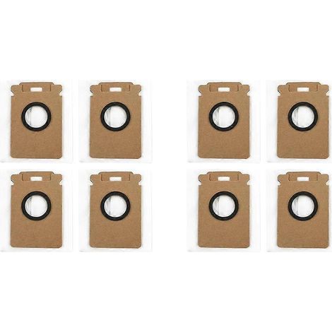 Lot de 8 sacs à poussière compatible avec Roborock H60 Hub Ultra aspirateur sans fil (1/5)