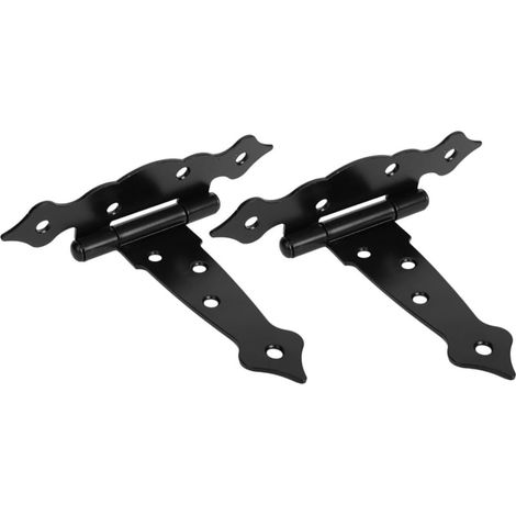 2 pièces Charnières Lourdes pour Portes Bois (1/5)