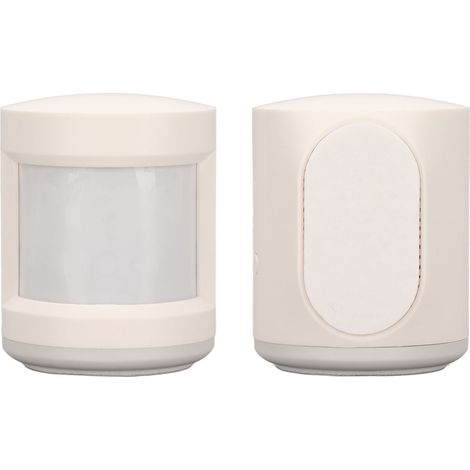 Détecteur de mouvement sans fil avec contrôle par application, capteur infrarouge PIR blanc compact pour salon (1/5)