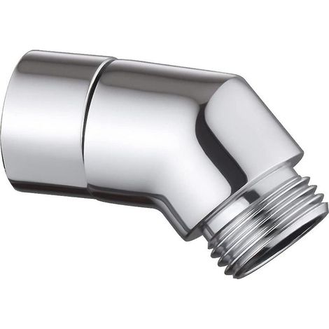 Adaptateur pour pommeau de douche (135 degrés, chromé) (1/4)
