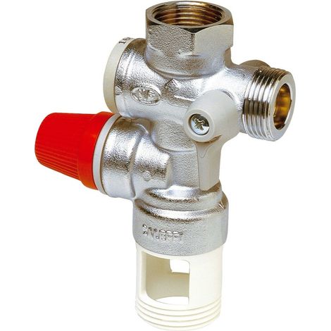 Thermador 526150TH Vertical chrome safety group 3/4" for water heaters up to 10 kW, N approved