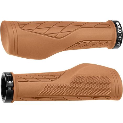 Ergonomische Fahrradgriffe MTB, rutschfest, Single Lock-on, für E-Bike, Trekkingrad (1/5)