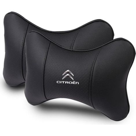 2pcs appui-tête, cuir,mousse mémoire de forme,réglable,ventilation,citroën ami xsara picasso berlingo c1 c2 c3 aircross c4 (1/5)