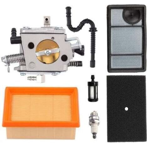 TS 400 Vergaser für Stihl TS400 HS-274E, 4223 120 0600 und 4223-120-0650, mit Luftfilter 4223 141 0300 und Vorfilter 4223 141 0600. (1/4)