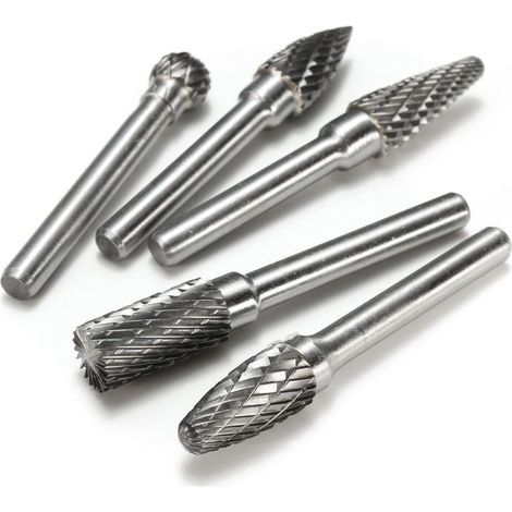 5X 1/4" Foret Rotatif Cnc Gravure Défonceuse (1/4)