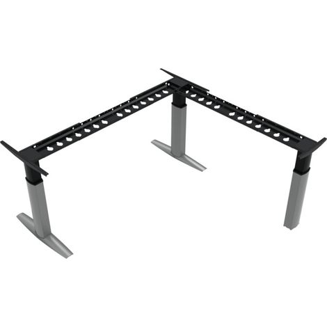 Piètement à réglage en hauteur électrique STIER pour bureau d'angle 501-23