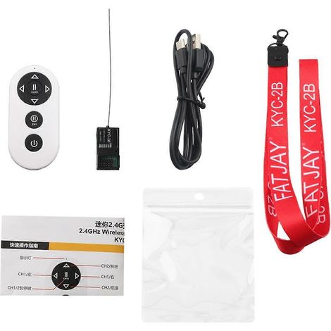 Télécommande sans fil 2,4 GHz 4 canaux avec récepteur --