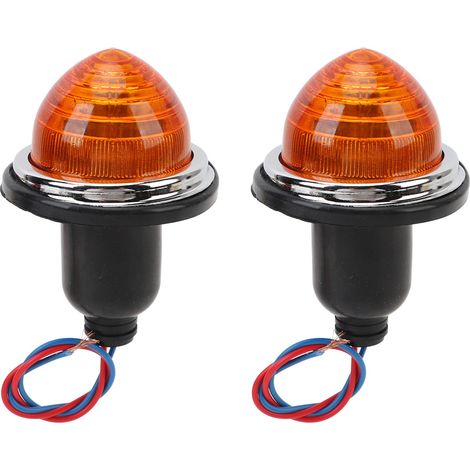 stücke 72mm Hinten Schwanz Bremse Licht LPB630 DC12V Schwanz Lampe Für Mini Reise MinIn Morris Gelb
