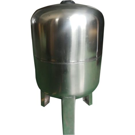 Bicchiere di espansione in acciaio inox 50 L, serbatoio di pressione 8 bar, caldaia gruppo di pressione domestico.