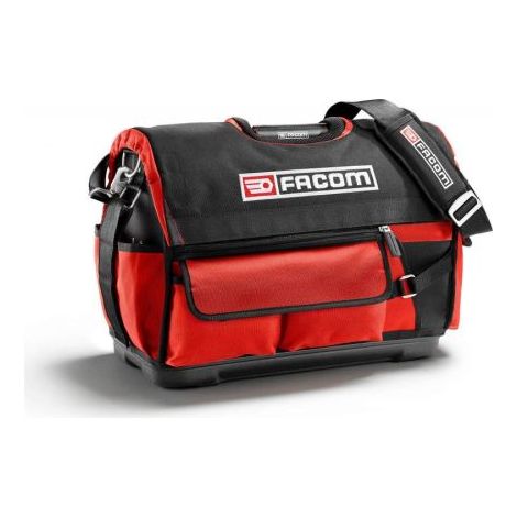 Facom – Sac à outils à bandoulière en tissu 490mm x 220mm x 350mm – Soute rigide imperméable – Bandoulière avec coussin de renfort – 15 kg max (1/5)