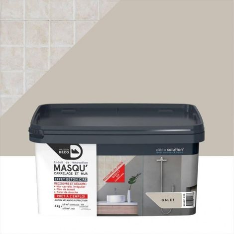 MAISON DECO intonaco per mascheratura per pareti e piastrelle, ciottolo, 4 kg MAISON DECO