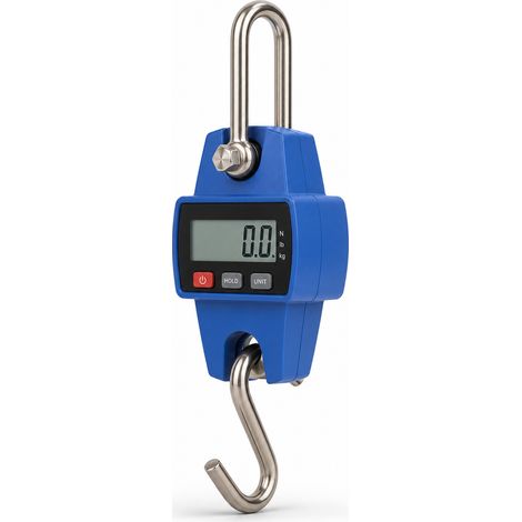 Portable Electronic Hook Scale 500 kg Blue (1/5)