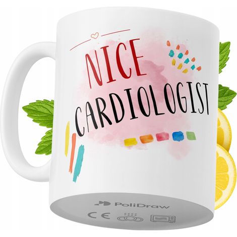 Lustige Tasse für Kardiologen – Kaffee- oder Teetasse mit witzigem Textdesign – ideal für Geburtstage, Namenstage, Feiertage und besondere Anlässe. Hochwertige Tasse für Zuhause, Büro und Arbeit. Farb