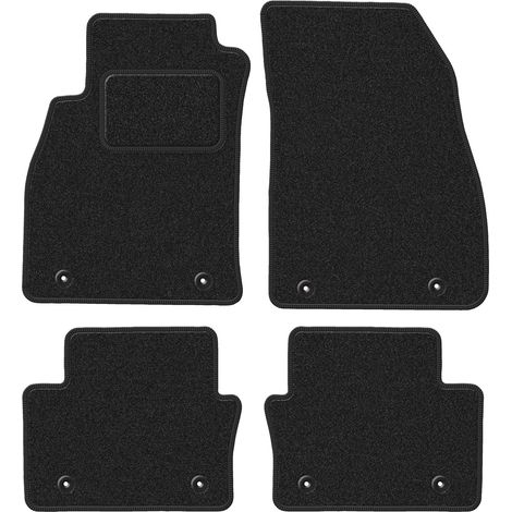 Alfombrillas de terciopelo para Opel Insignia A FL sedán, liftback, station wagon (2013-2017) antracita (1/5)