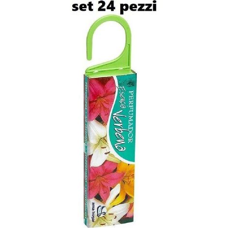 Coffret 24 Pièces Antimites Parfumé Avec Crochet Déodorant Tulipe