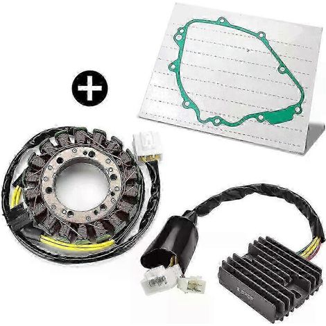 Bobines de stator CBR 929 900 et redresseurs régulés (avec pastilles) compatibles avec CBR929, CBR900, RRY/RR1, CBR900RR, CBR929RR et Fireblade 2000-2001. (1/5)