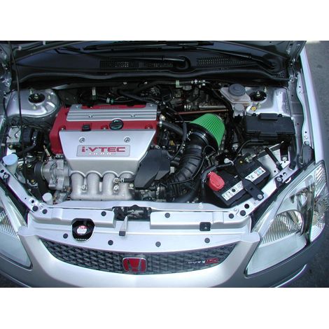 Kit d Admission direct GREEN pour Honda Civic 01-05 2.0L 16V VTEC Type R-200cv-40997163