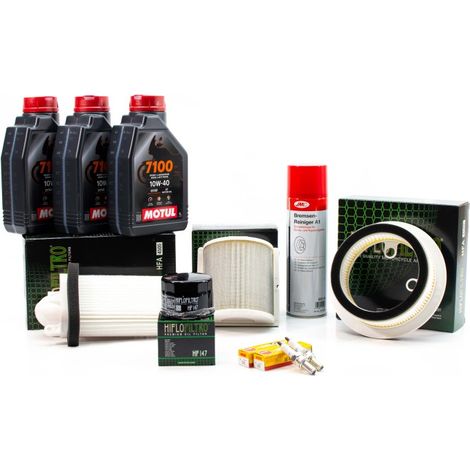 Kit Entretien Révision pour YAMAHA XP 500 TMAX de 2007 - Huile MOTUL 7100 10w40 3L