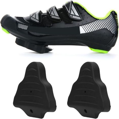 Cales de Pédale Antidérapantes Ride, 1 Paire de Cales en Caoutchouc Antidérapantes pour Chaussures de Cyclisme Coussin de Verrouillage de Pédale, pour Chaussures Fixes Et Flottantes Shimanospd SPD-SL
